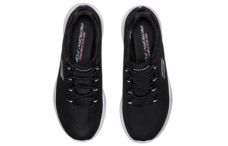 (WMNS) Skechers Dynamight Low-Top Black/White 12119-BKW