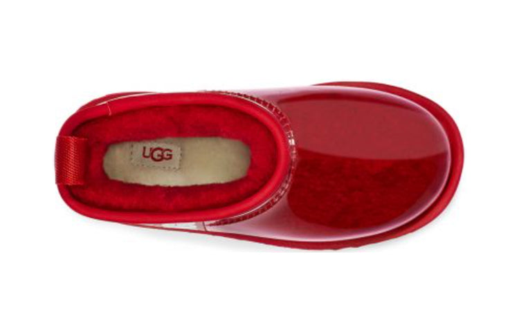 (PS) UGG CLASSIC CLEAR MINI 'Red' 1112386K-SBR