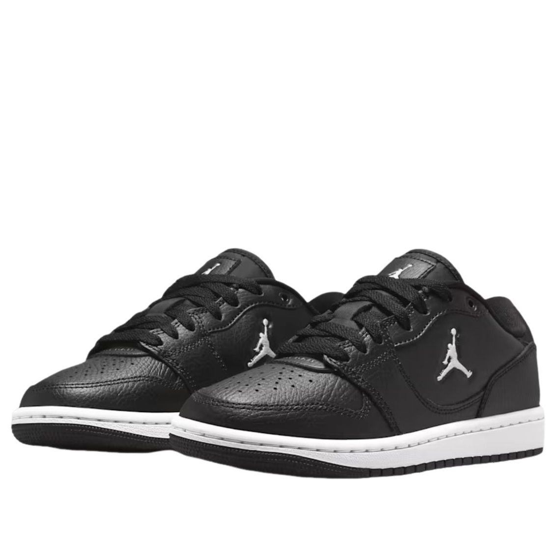 (GS) Air Jordan Court Connect Low 'Black White' IQ6016-001