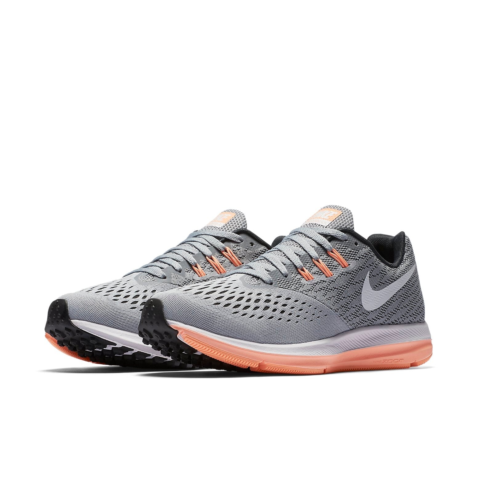 (WMNS) Nike Air Zoom Winflo 4 'Wolf Grey' 898485-003
