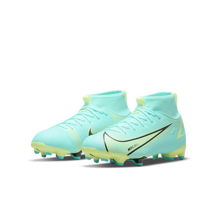 (GS) Nike Mercurial Superfly 8 Academy MG 'Dynamic Turquoise Lime Glow' CV1127-403