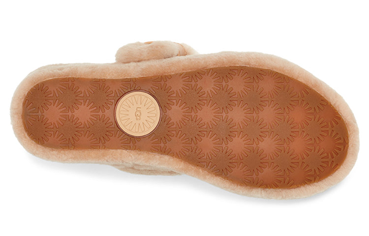 (WMNS) UGG Buckle Light Brown Sandals 1111232-BNZ