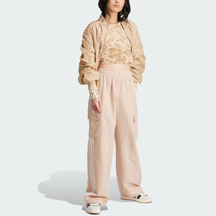 (WMNS) adidas Originals Lightweight Bomber Jacket Asia Sizing 'Beige' IY3422