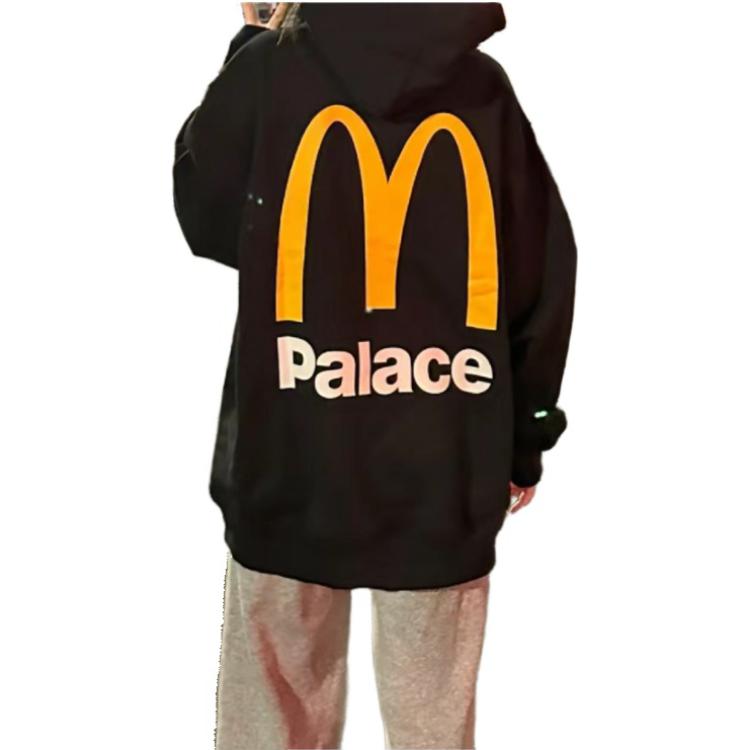 Palace X FW23 Logo Hoodie 'Black' P25TS337