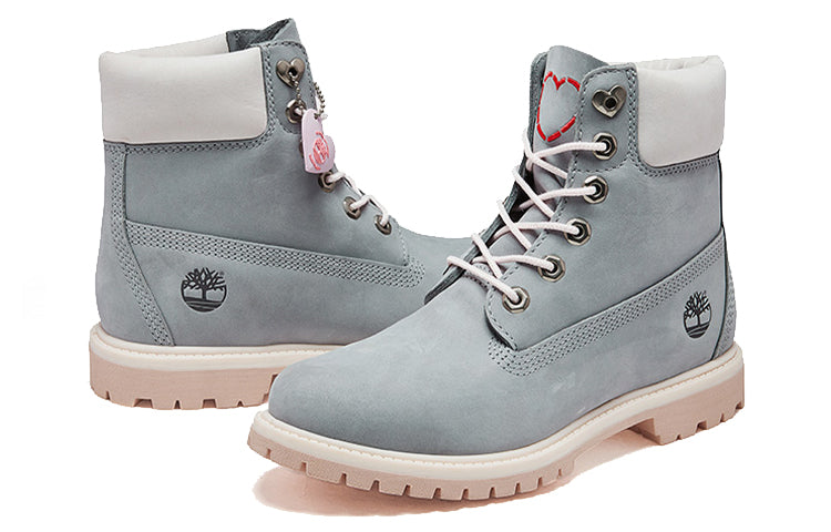 (WMNS) Timberland Icon 6 Inch Premium Boot 'Grey Nubuck' A2B2Q