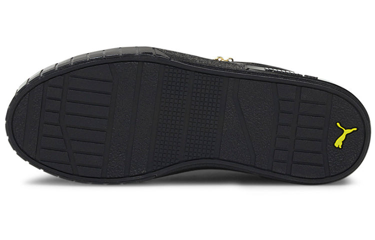 (WMNS) PUMA Cali Star Dark Dreams Sneakers Black/Yellow 380654-01