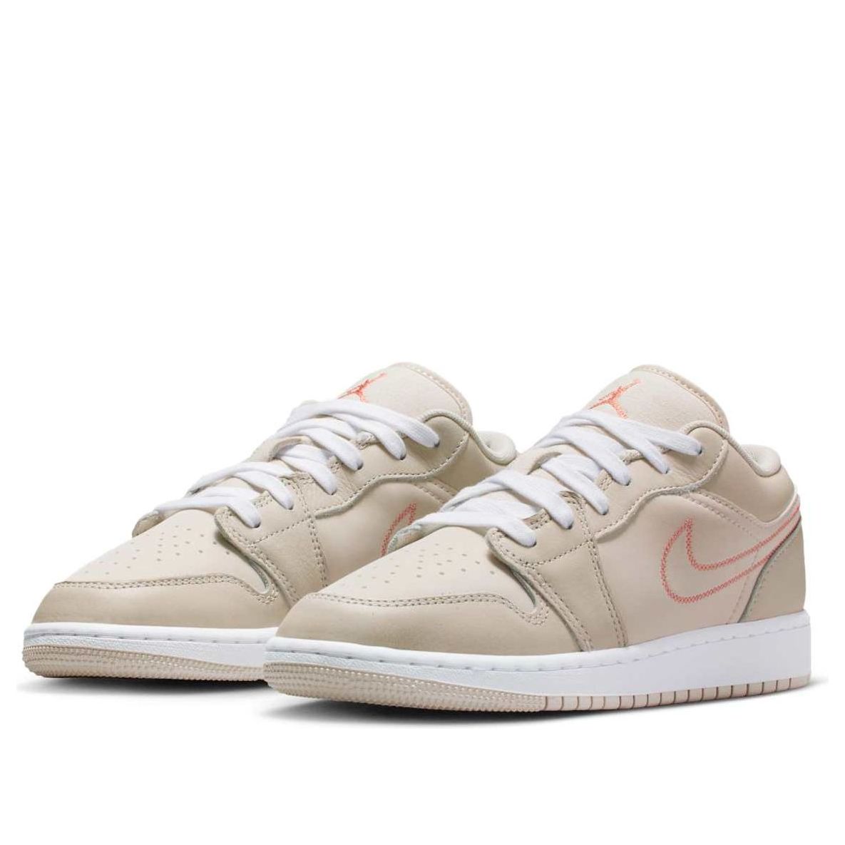 (GS) Air Jordan 1 Low SE 'Light Orewood Brown' HQ2020-100