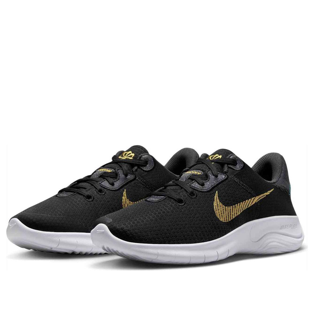 (WMNS) Nike Flex Experience Run 11 Next Nature 'Black Wheat Gold' DD9283-008