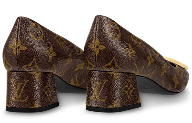 (WMNS) LOUIS VUITTON LV Madeleine Pumps 'Brown Monogram' 1A4XBG