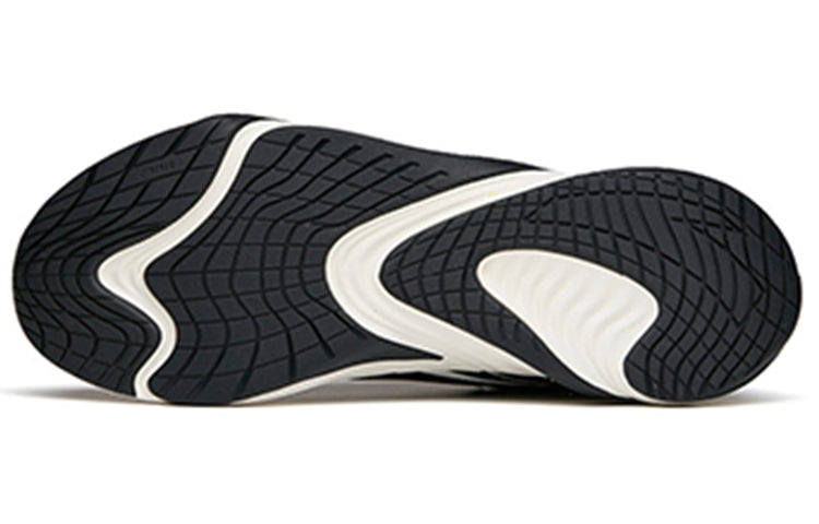 ANTA Running Series Sneakers Fleeced 'Black White' 112145523-12