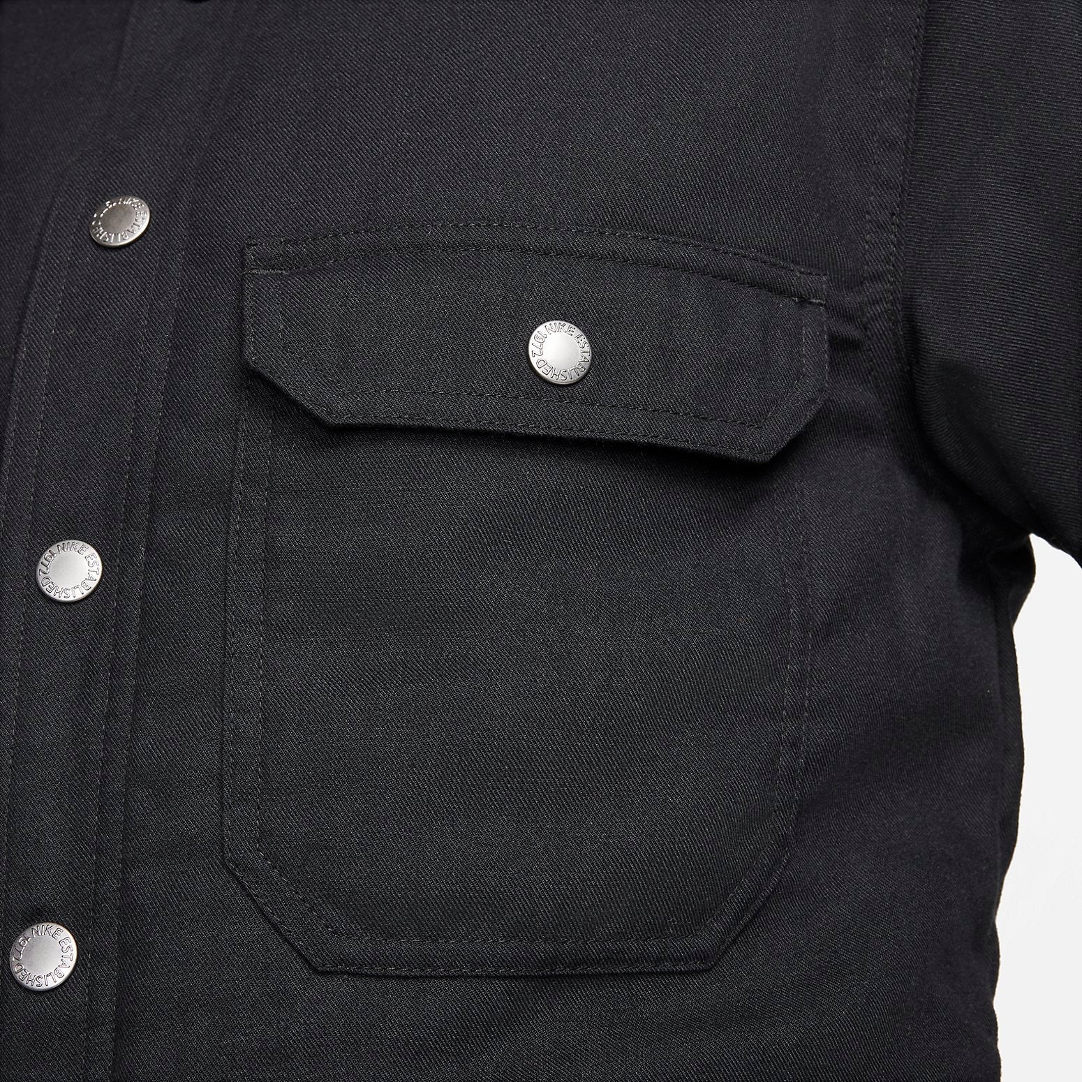 Nike SB Padded Flannel Skate Jacket 'Black Anthracite' FQ0512-010