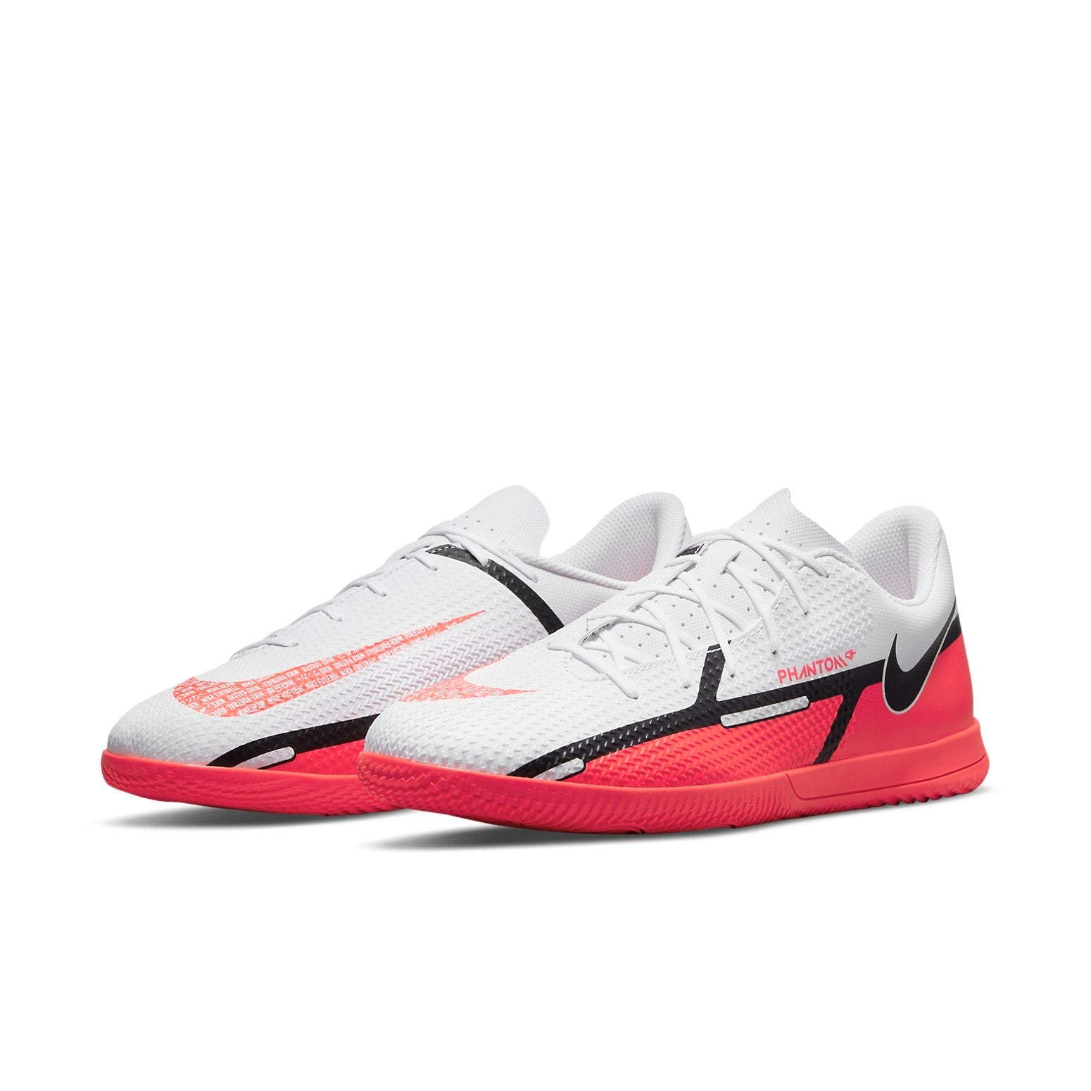 Nike Phantom GT2 Club IC Soccer Shoes White/Pink DC0829-167