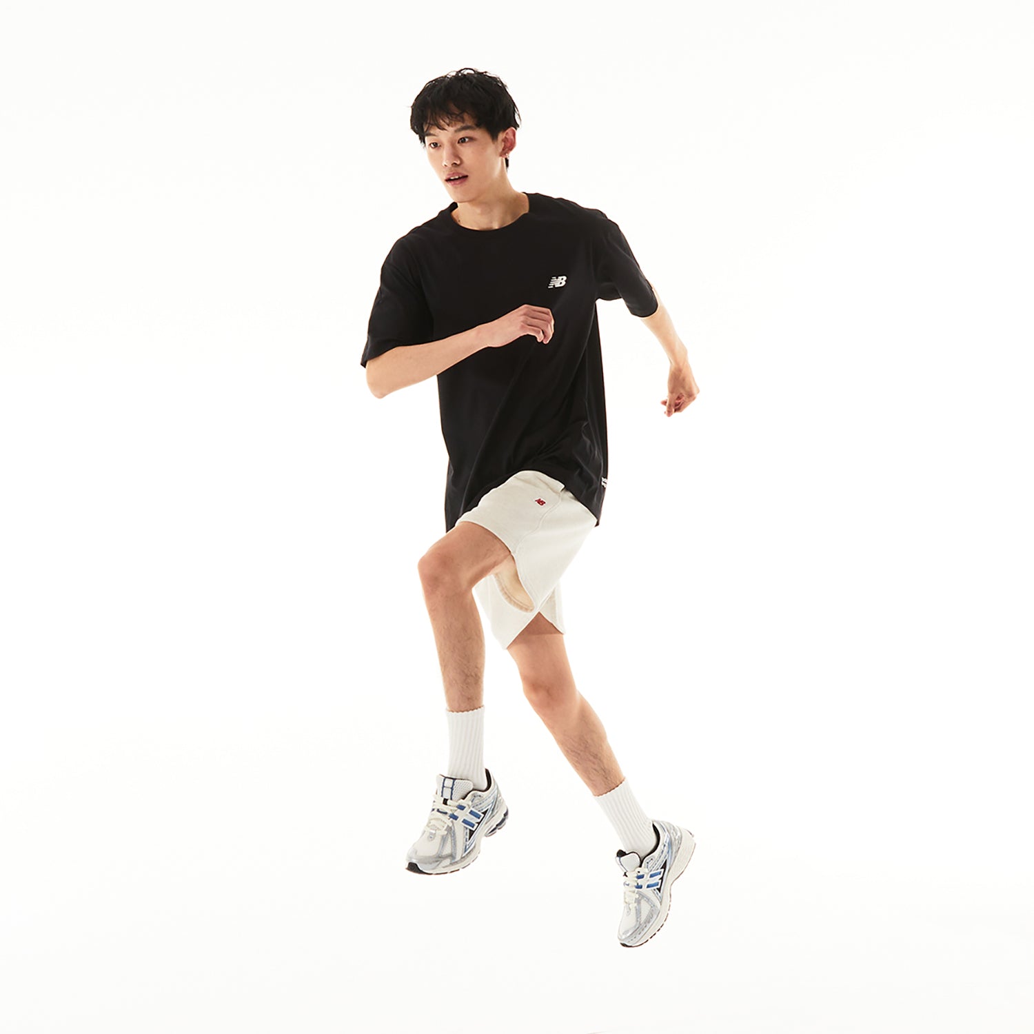New Balance NB Small Logo T-Shirt Asia Sizing 'Black' NEE24081-BK