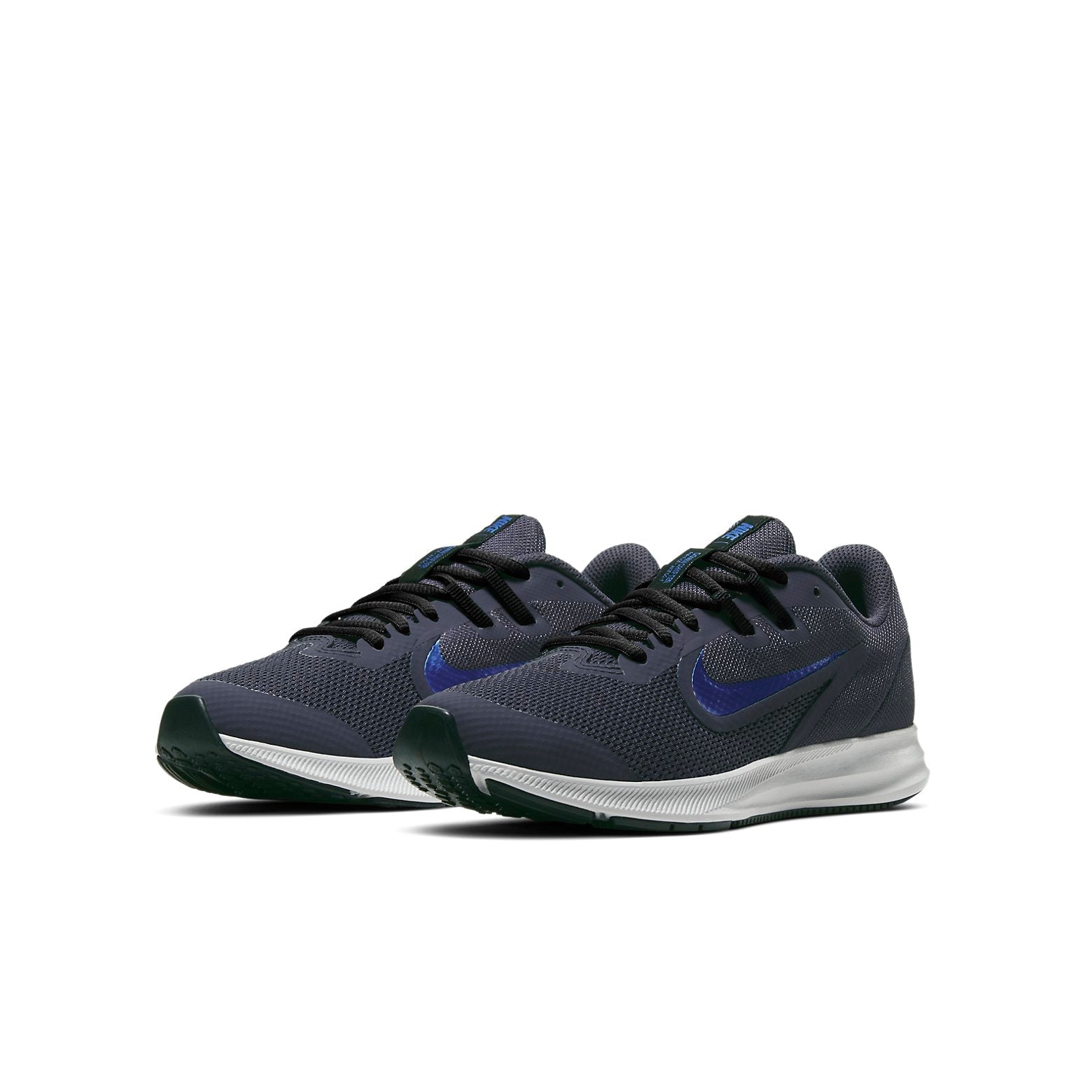 (GS) Nike Downshifter 9 Grey/Blue AR4135-005