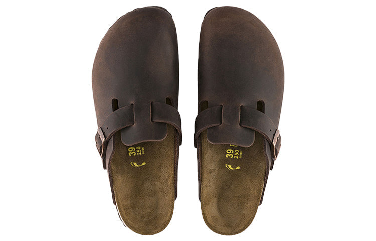 Birkenstock Boston Regular 'Oiled Leather Habana' 860131