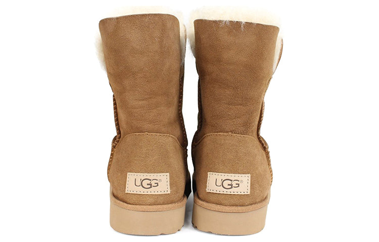 (WMNS) UGG Classic Cuff Short 1016418-CHE