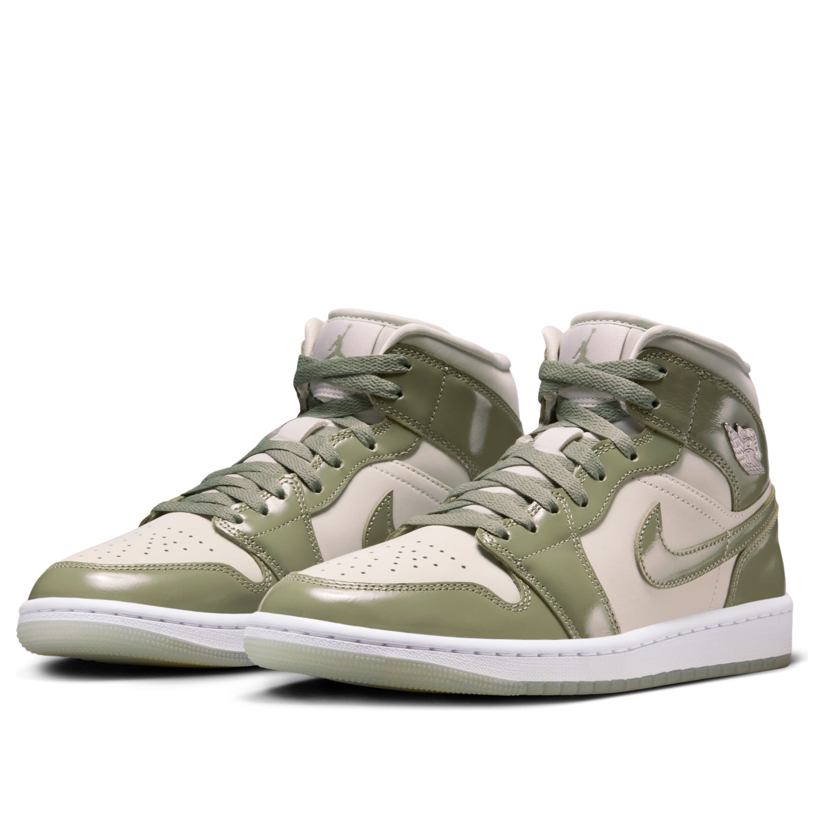 (WMNS) Air Jordan 1 Mid SE 'Sea Glass Oli Green' HF4079-003