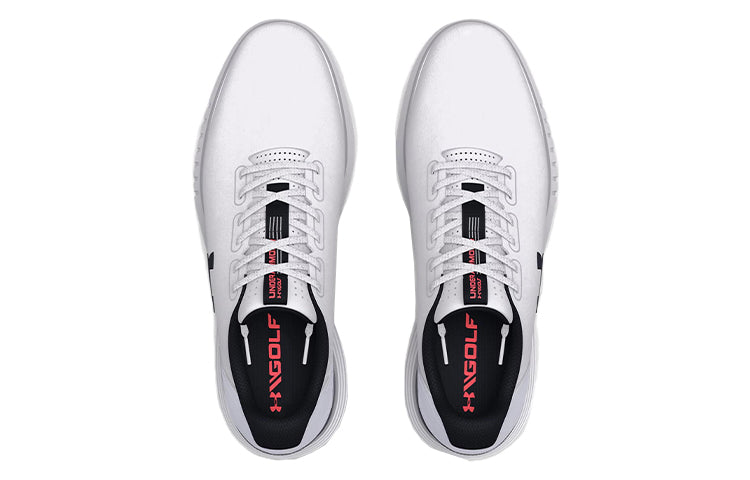 Under Armour Charged Medal Spikeless Golf 'White Mod Grey' 3025380-100