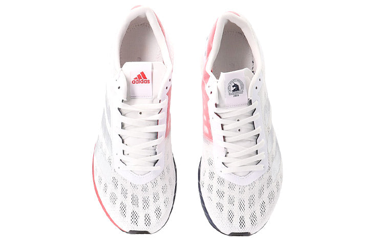 adidas Adizero Boston 9 'White Scarlet' FX8499