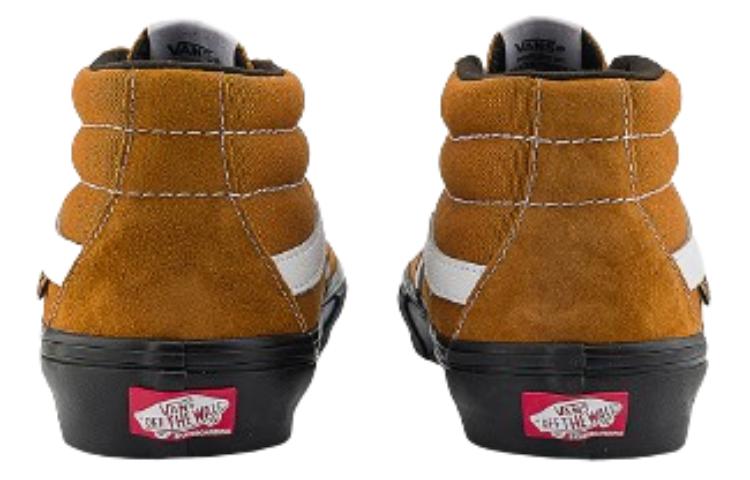 Vans Skate Grosso Pig Suede 'Brown Black White' VN0A5FCGY49