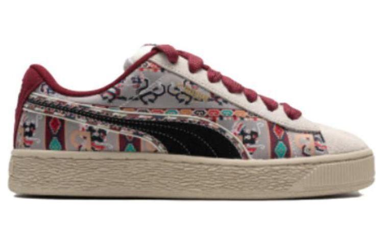 PUMA Suede Xl Bz Ethnic 'White black red off white' 397197-01