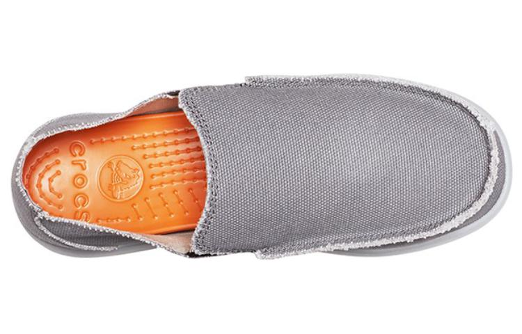 Crocs Santa Cruz Slip-On Shoes 'Grey' 10128-01W
