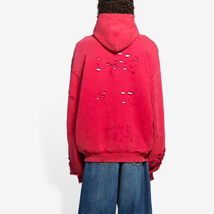 Balenciaga SS21 'S OTHER MATERIALS SWEATSHIRT Red 659403TKVB66295