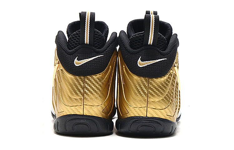 (GS) Nike Little Posite Pro 'Metallic Gold' 644792-701