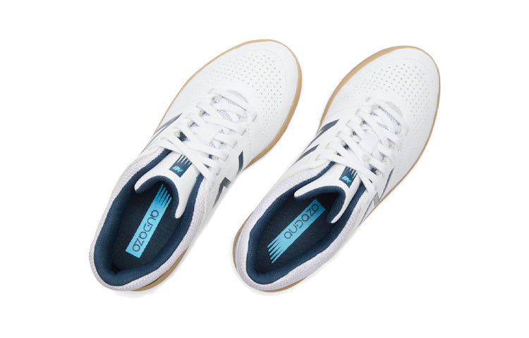 New Balance Audazo v4 Control JNR In 'White Blue' JSASIWN4