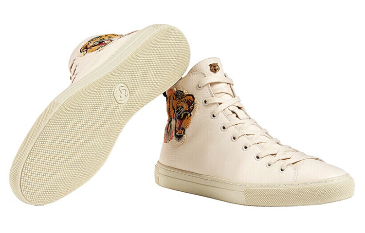 Gucci Leather High Top 'Tiger' 478337-BXOA0-9064