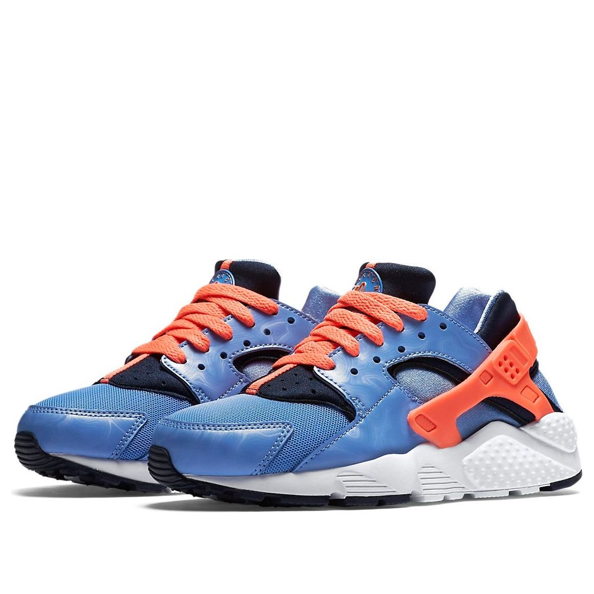 (GS) Nike Huarache Run 'Chalk Blue Bright Mango' 654280-402