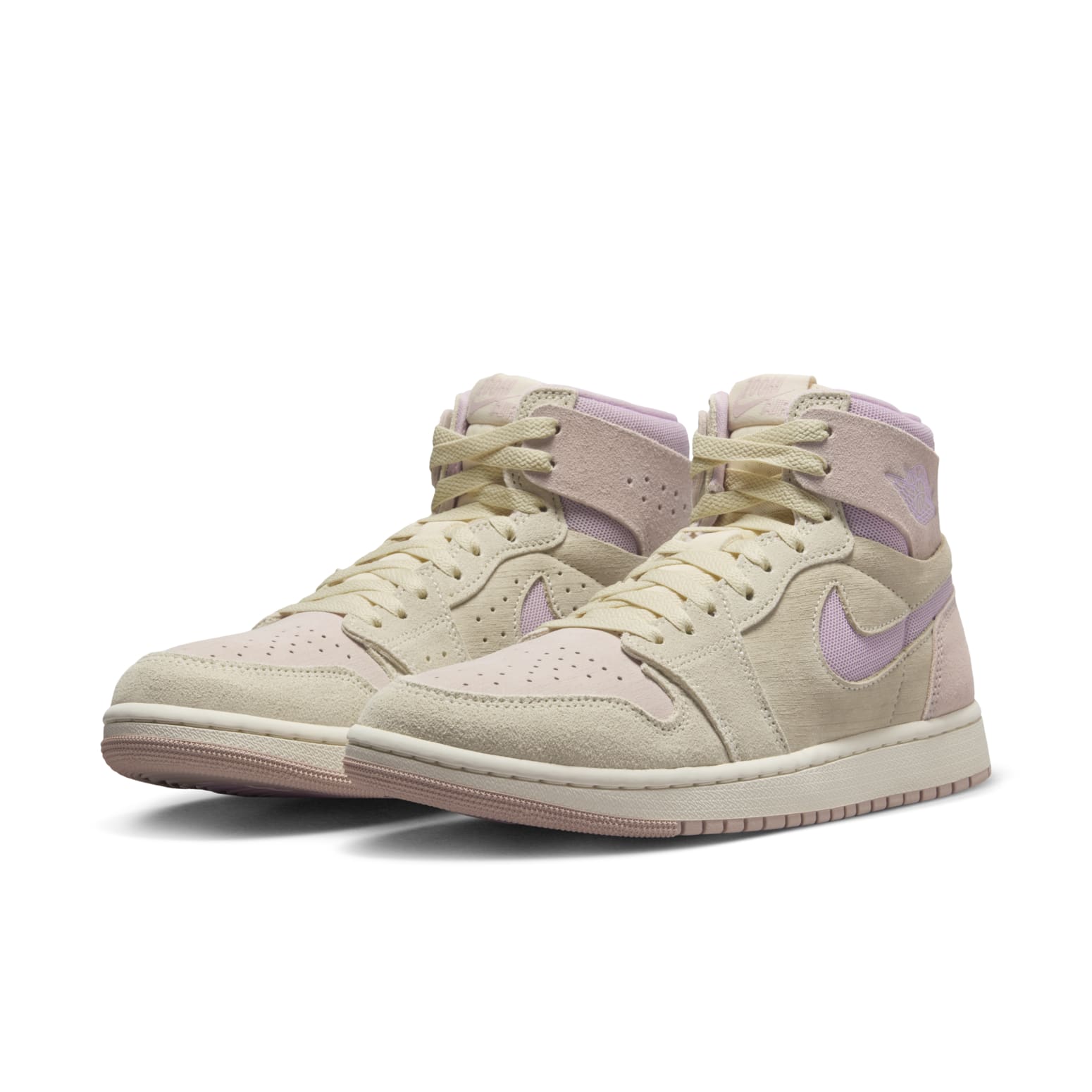 (WMNS) Air Jordan 1 High Zoom Air CMFT 2 'Muslin Plum Chalk' DV1305-100