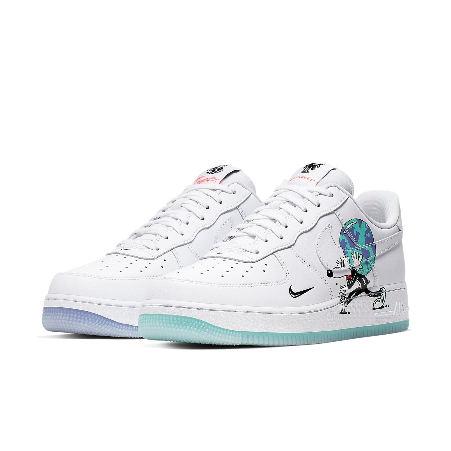 Nike x Steven Harrington Air Force 1 Low Flyleather QS 'Earth Day' CI5545-100