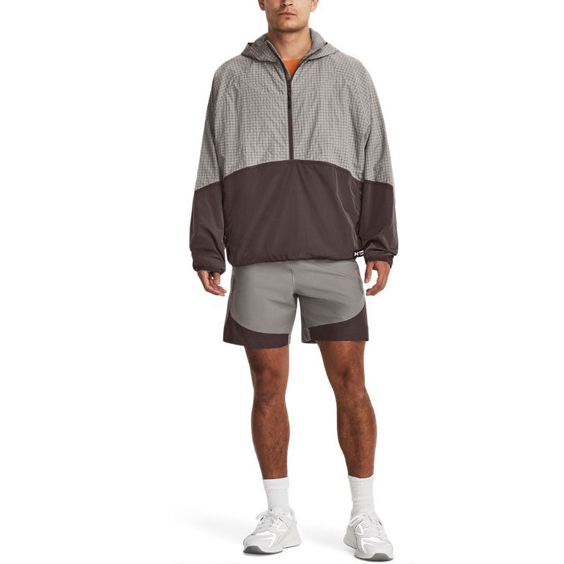 Under Armour RUSH Woven Cargo Shorts 'Grey Brown' 1377649-294