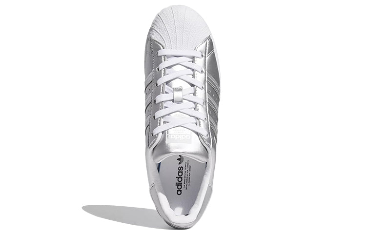 (WMNS) adidas originals Superstar Silver FY1155