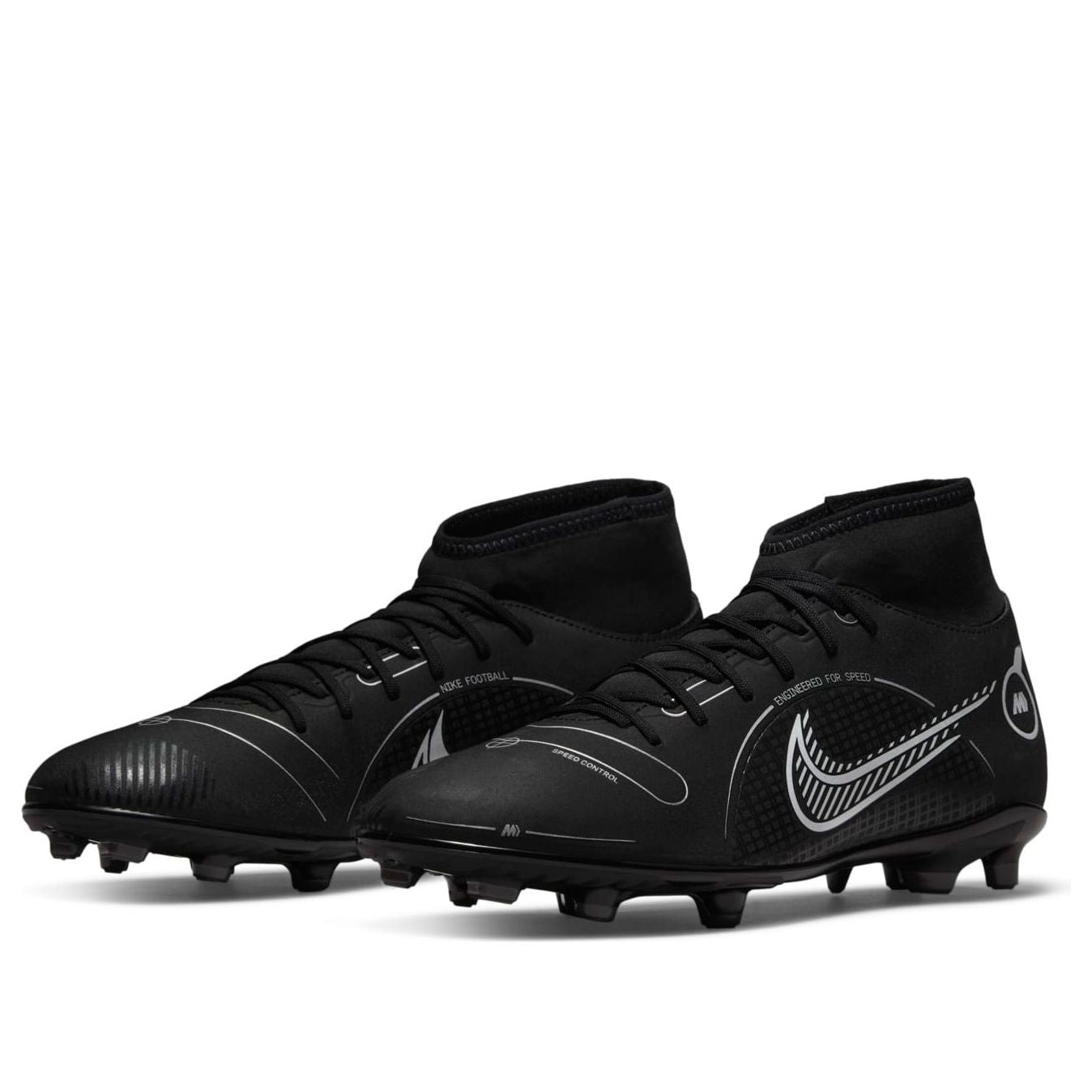 Nike Mercurial Superfly 8 Club MG 'Black Medium Ash' DJ2904-007