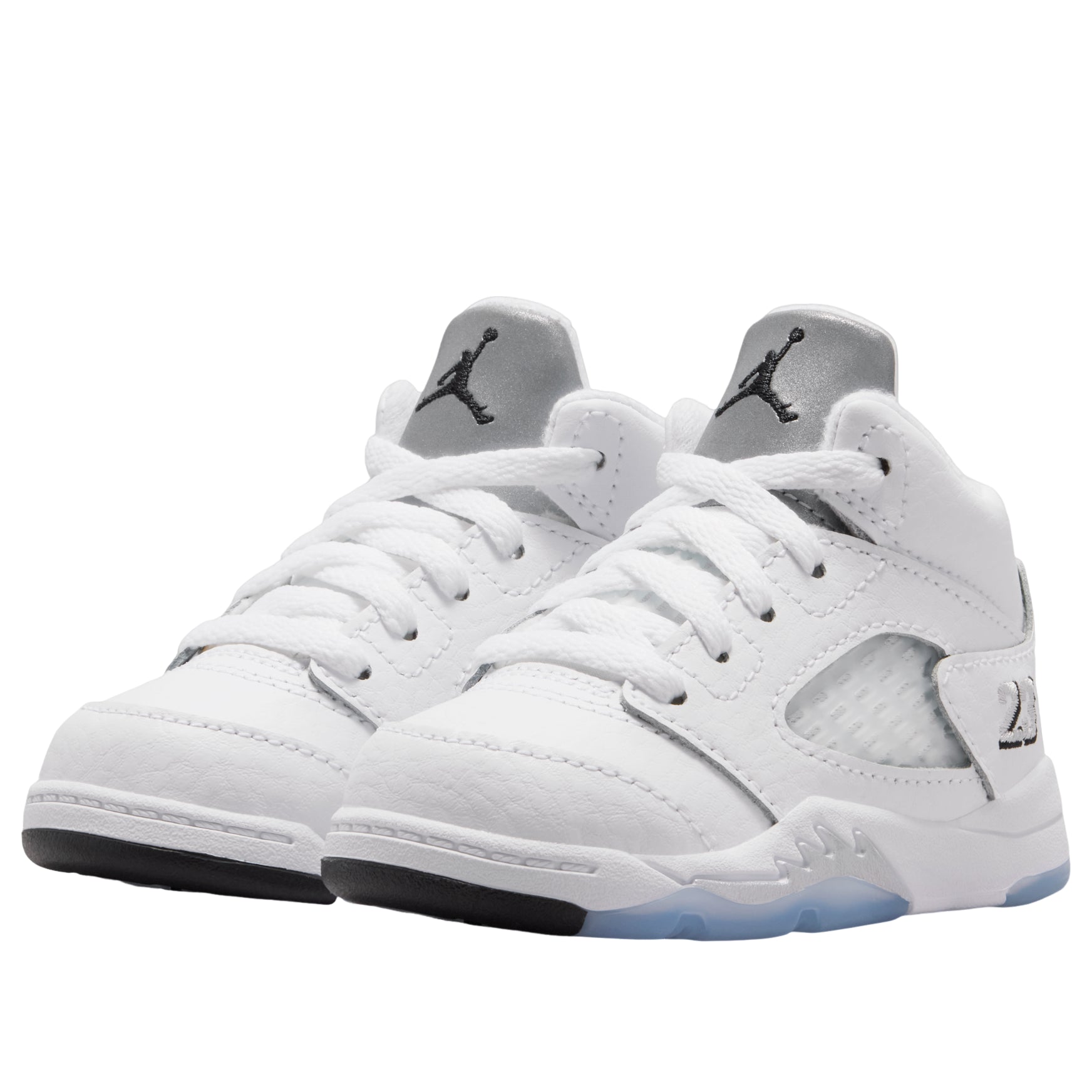 (TD) Air Jordan 5 Retro 'White Metallic' HQ7981-103