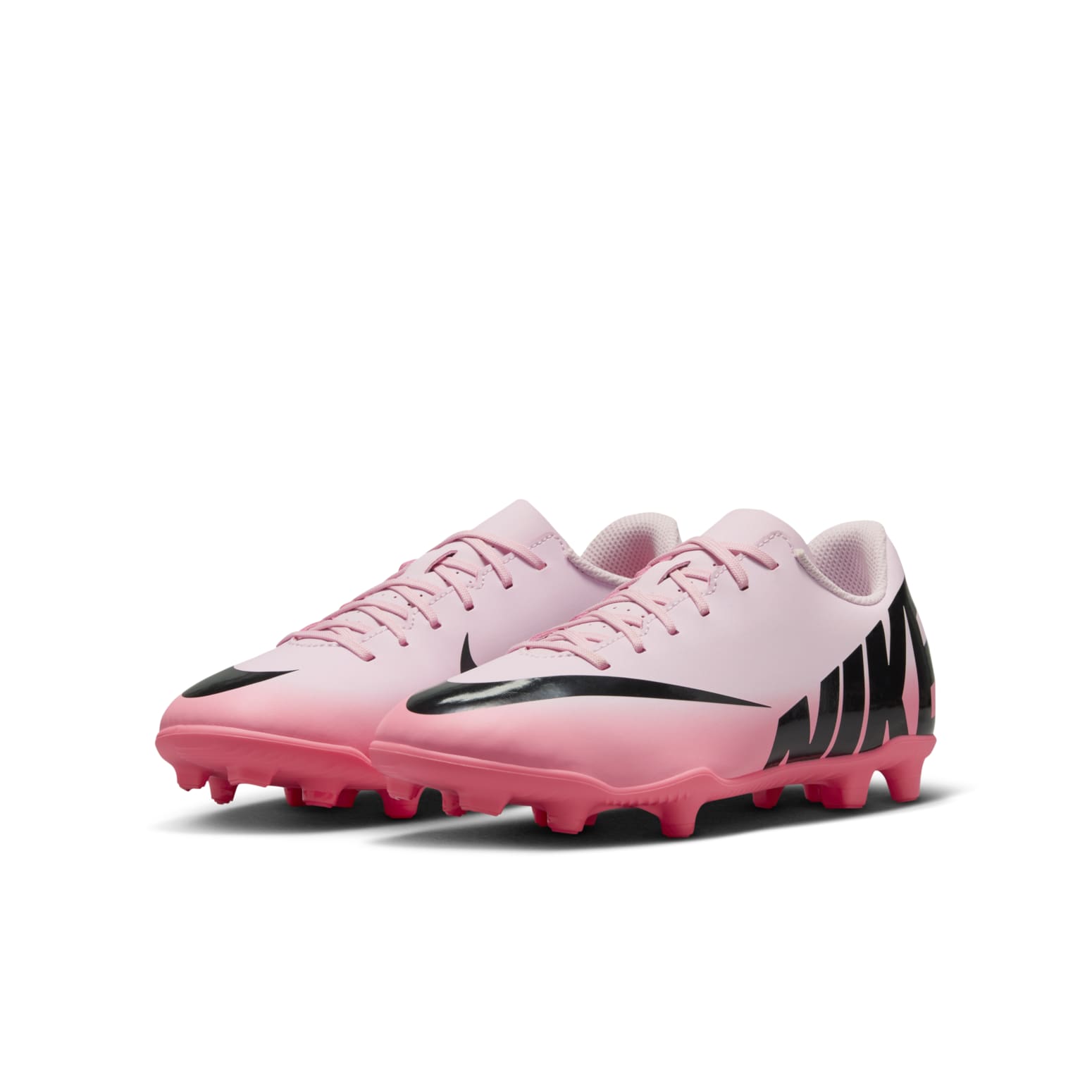 (GS) Nike Mercurial Vapor 15 Club FG MG 'Pink Foam Black' DJ5958-601