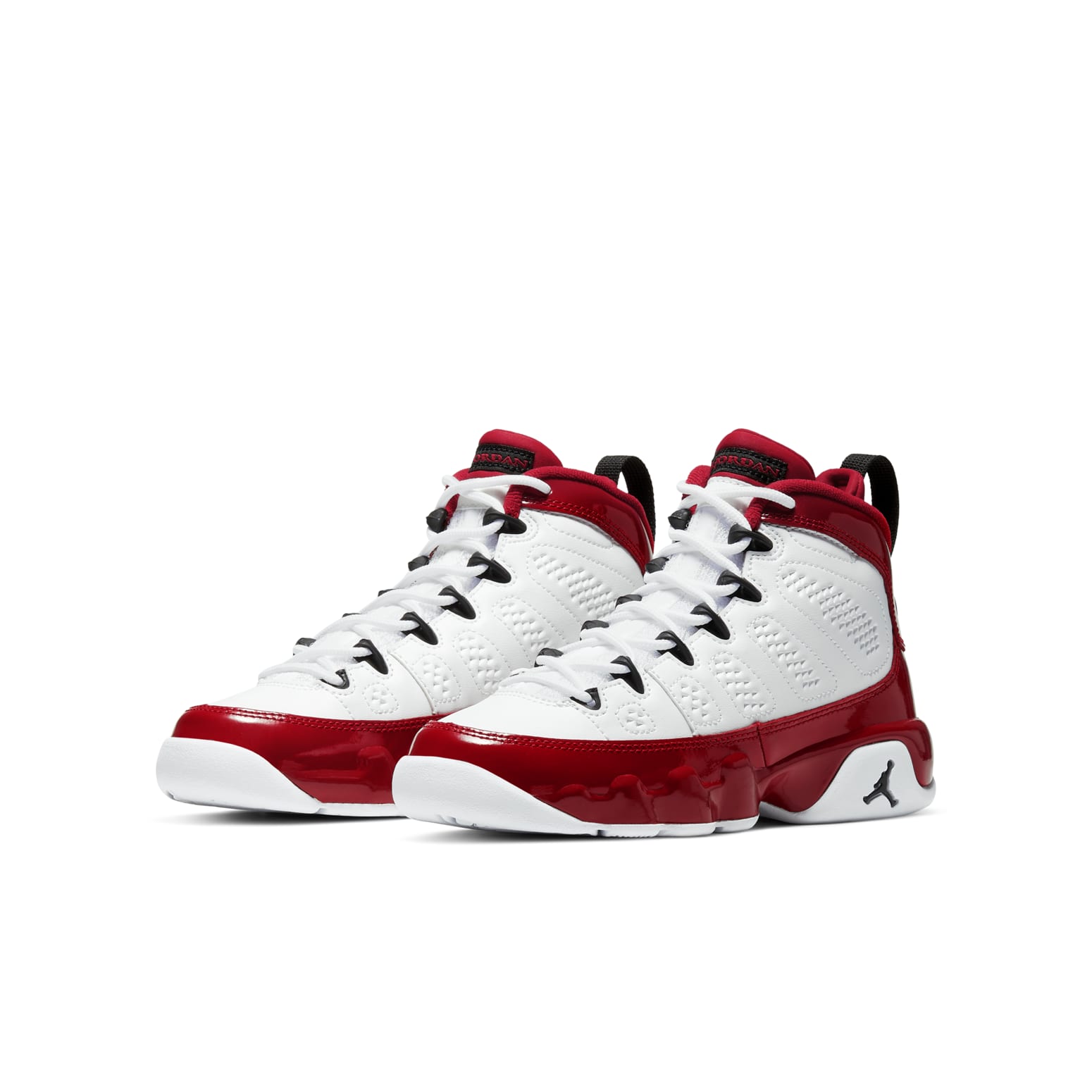 (GS) Air Jordan 9 Retro 'White Gym Red' 302359-160