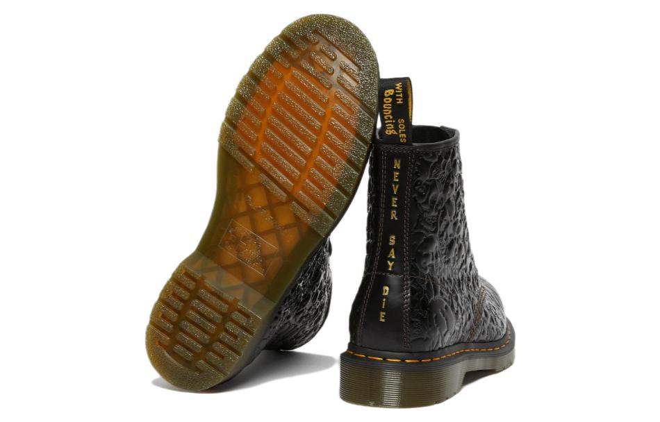 Dr.Martens x Warner Bros 1460 Goonies Emboss Leather Lace Up Boots 'Black' 27939001