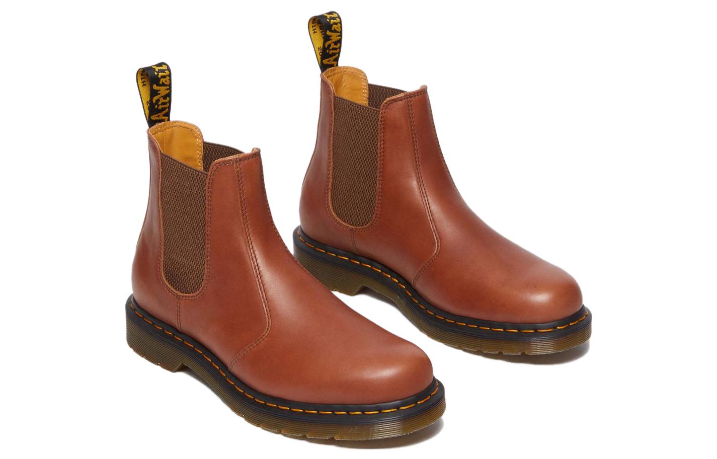 Dr.Martens 2976 Carrara Leather Chelsea Boots 'Saddle Tan' 31002225