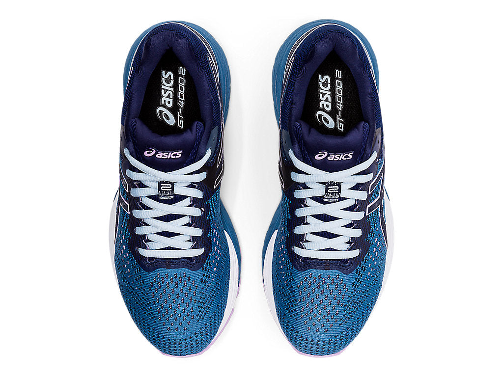 (WMNS) ASICS GT-4000 2 Wide 'Grey Floss Peacoat' 1012A716-400
