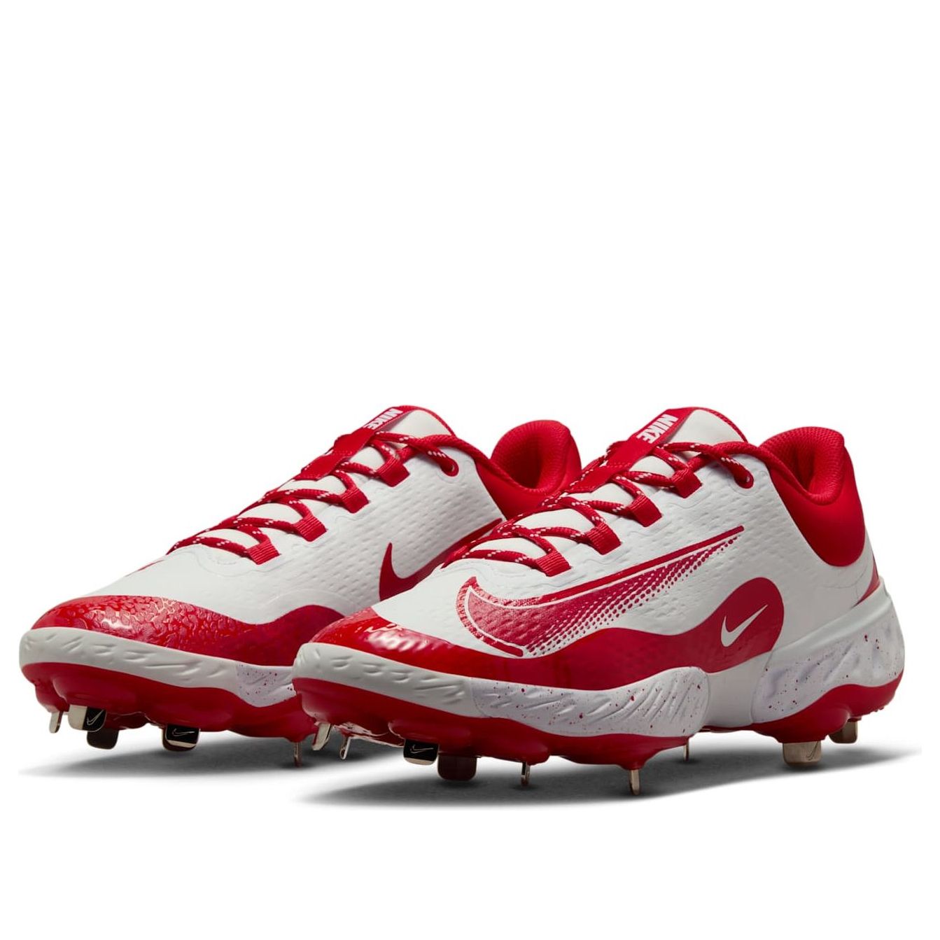Nike Alpha Huarache Elite 4 Low 'White University Red' FD2745-109
