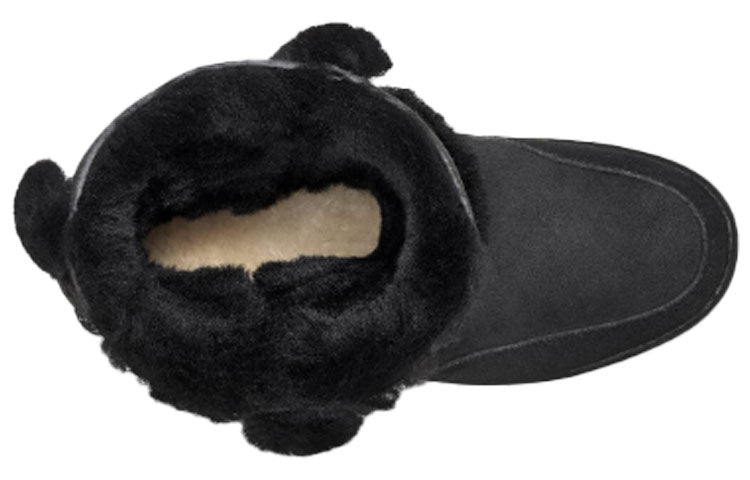 (WMNS) UGG Sundance Short II Revival Black 5343O-BLK
