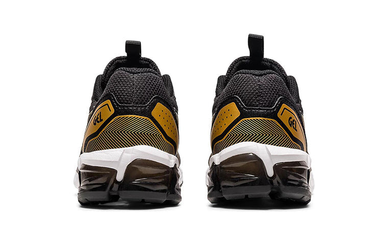 (PS) ASICS Gel Quantum 90 3 KIDS BlackGolden 'Black Gold' 1204A004-002