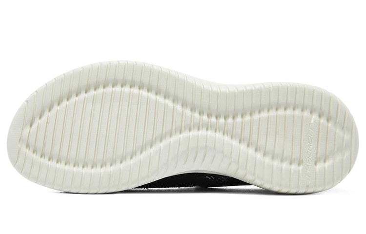 (WMNS) Skechers Ultra Flex 'Black White' 149436-BKW