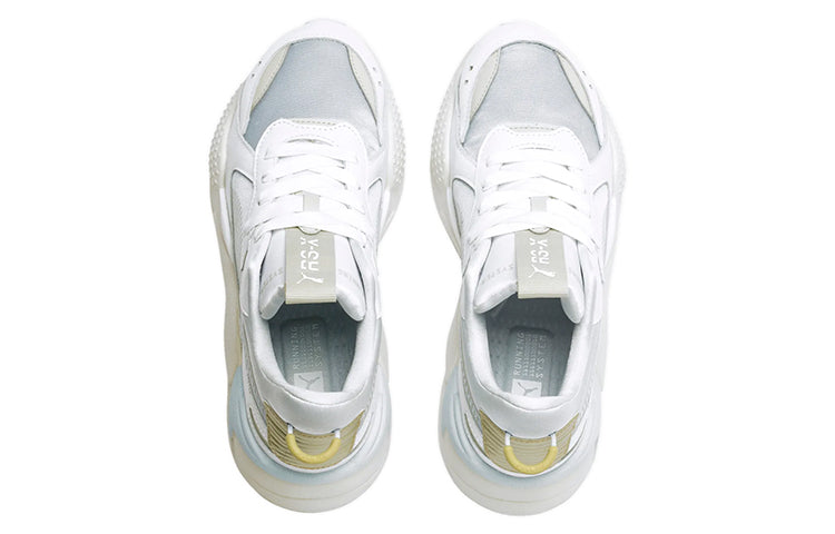 (WMNS) PUMA RS-X Metallic 'White Gold Metallic' 370501-01