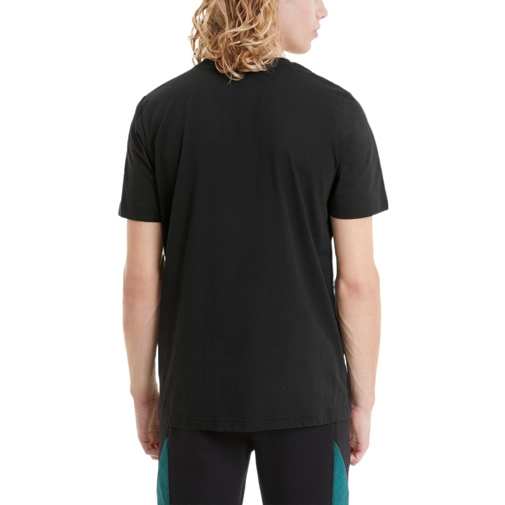 PUMA Mercedes F1 T-shirt Black 'Black White' 530722-01