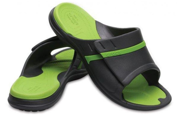 Crocs Modi Casual Shoe Unisex Black Green 204144-0A1