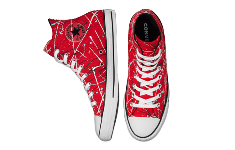 Converse Archive Paint Splatter Chuck Taylor All Star 'Red' 170806C